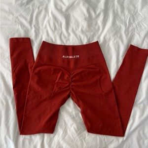 alphalete fireside amplify leggings